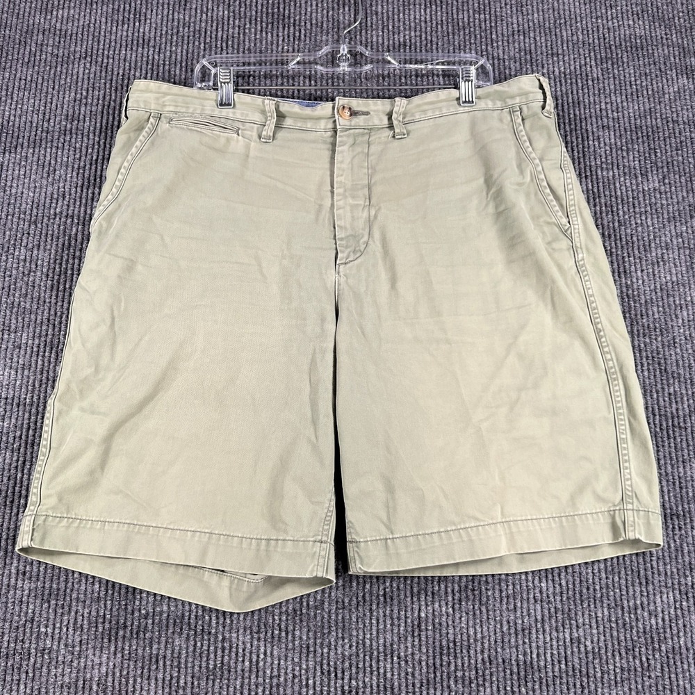 Polo Ralph Lauren Shorts Mens Size 36 Light Green Chino Casual Golf Relaxed